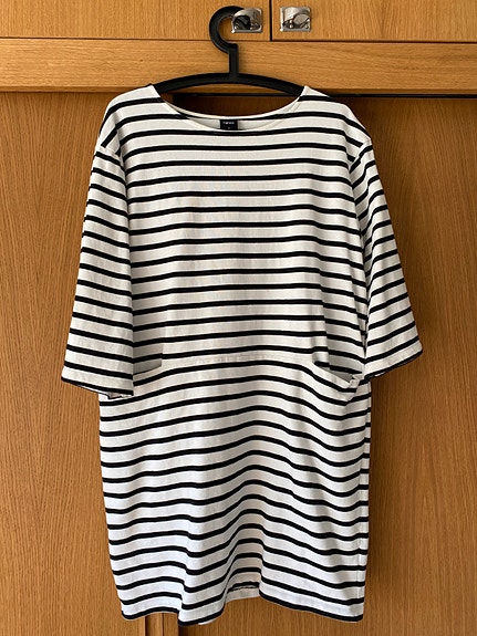 Nanso raidallinen tunika/mekko S