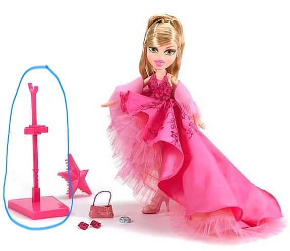 O: Bratz-nuken tukialustoja