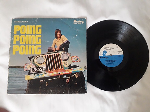 Irwin Goodman - Poing Poing Poing LP-levyn kansi