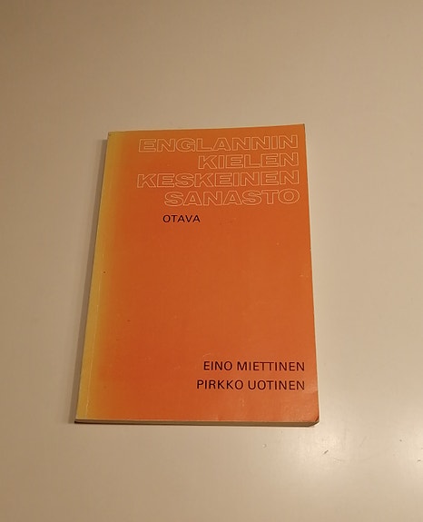 Englannin kielen keskeinen sanasto