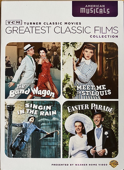 2-DVD 4 FILMS SET– TCM Greatest Classic Films Collection: American Musicals (R1)