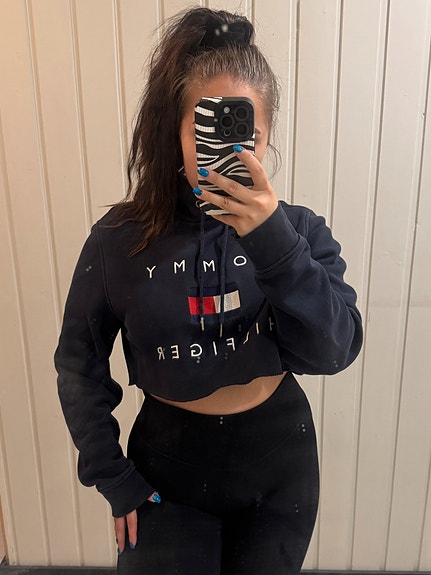 Tommy Hilfiger crop huppari