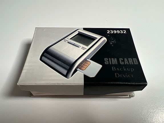 Sim kortin backup laite, kopiointilaite