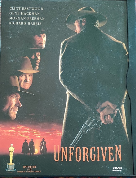 Unforgiven - Armoton DVD (1992) Kaksipuolinen DVD