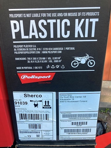 Polisport full Kit Sherco SC /SC-F (19-21) factory racing br 21 OEM Color