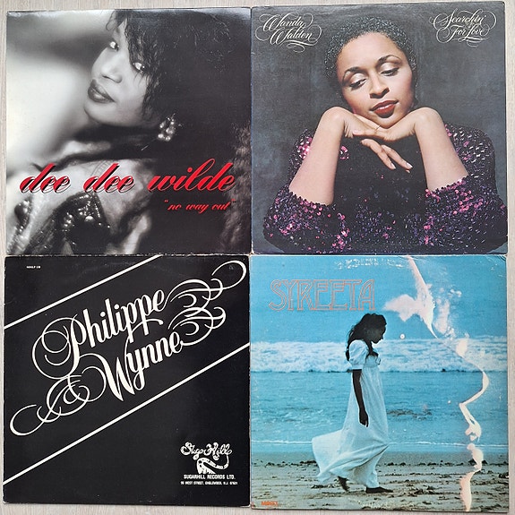 Soul, funk vinyyli-LP