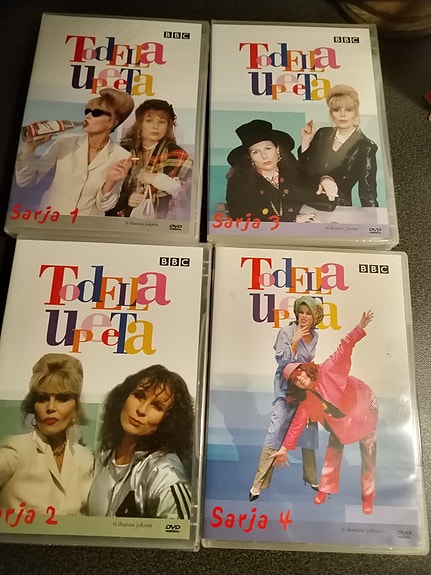 Todella upeeta DVD 1-4 kaudet