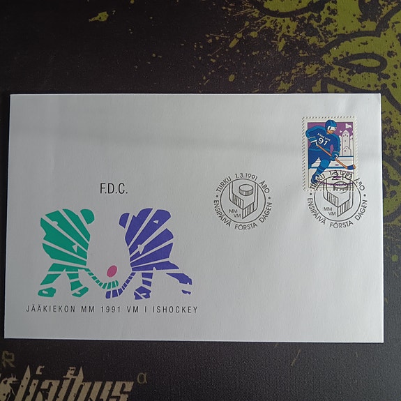 Fdc Jääkiekon MM 1991