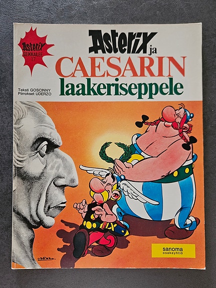 Asterix ja Ceasarin laakeriseppele - ensipainos