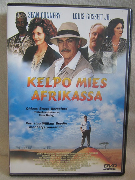 Kelpo mies Afrikassa dvd