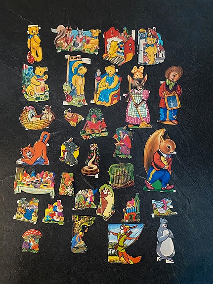 Vanhoja kiiltokuvia