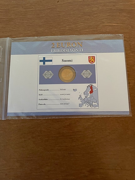 Suomi 2013 2 Euro Erikoisraha Frans Emil Sillanpää