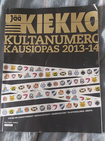 Jääkiekko Kultanimero Kausiopas 2013-14
