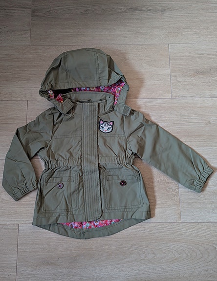 Kappahl kissa takki, koko 86cm