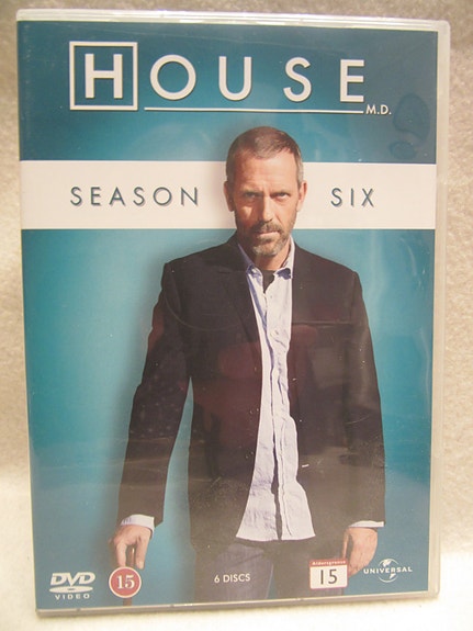House kausi 6 dvd