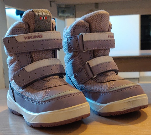 Viking Lasten Talvikengät Koko 22 Violetti