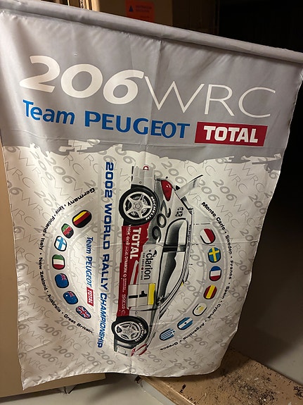 Peugeot 206 wrc lippu