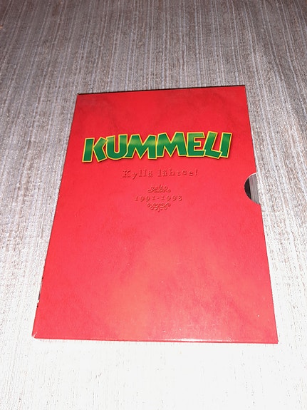 KUMMELI-Kyllä lähtee - dvd-boxi