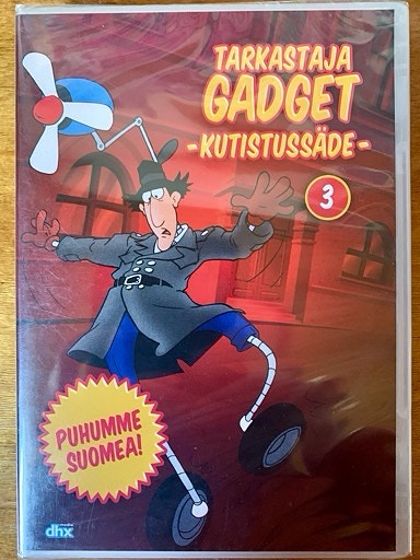 UUSI Tarkastaja Gadget 3 Kutistussäde DVD