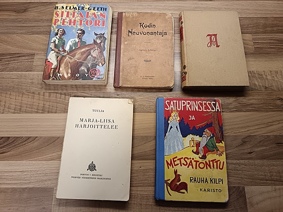 Vanhoja kirjoja