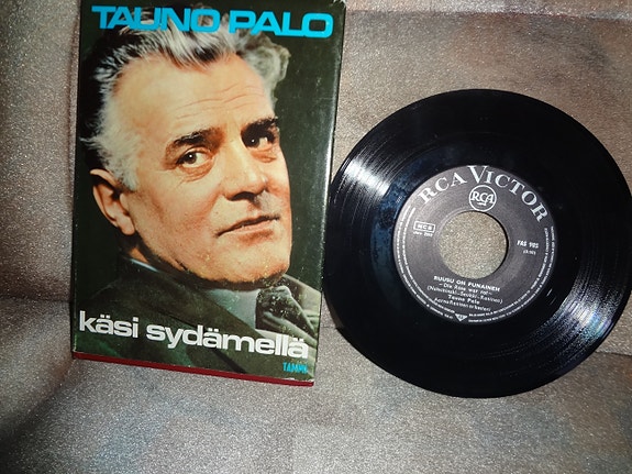 Tauno Palo Käsi sydämellä kirja + sinkku