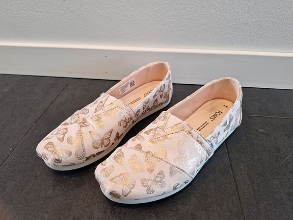 Toms-kengät koossa 36,5