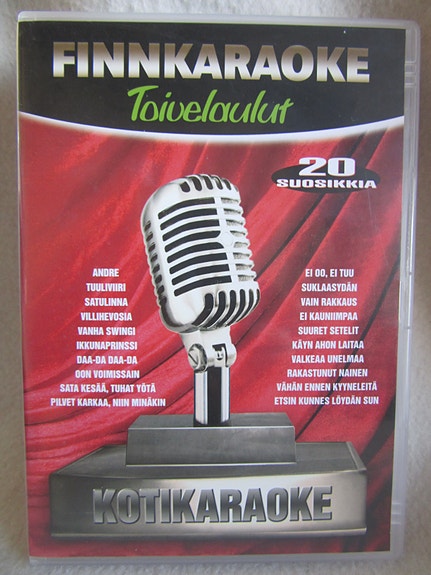 Finnkaraoke Toivelaulut dvd
