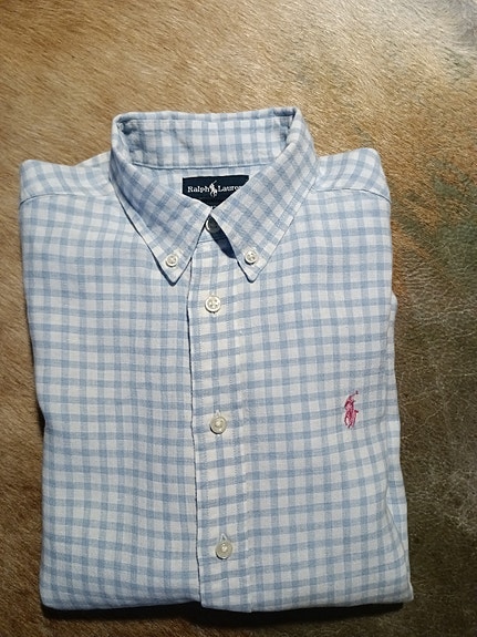 Ralph Lauren pellava M (12/14) poikien kauluspaita