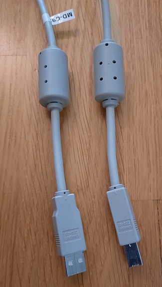 USB 2.0 A - B, uros - uros -kaapeli