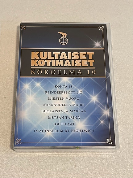 Kultaiset kotimaiset DVD-kokoelma (mm. Joutilaat)