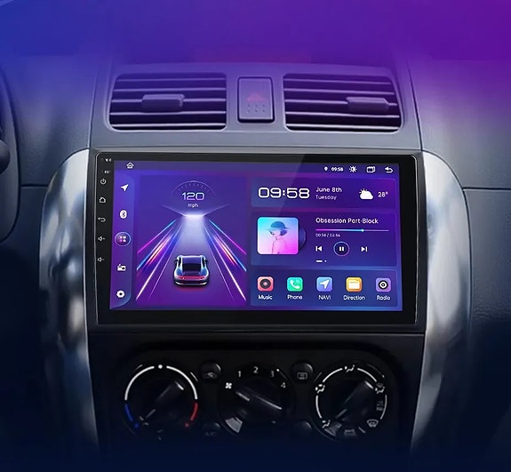 Android soitin Suzuki Sx4 2006-2013