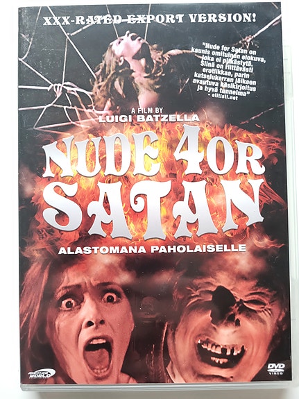 Alastomana paholaiselle - Dvd, Suomijulkaisu
