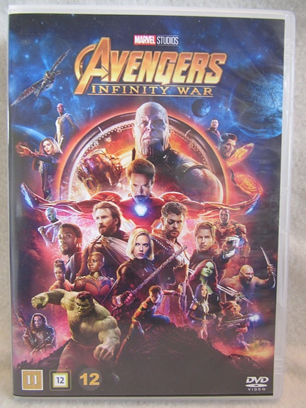 Avengers Infinity War dvd