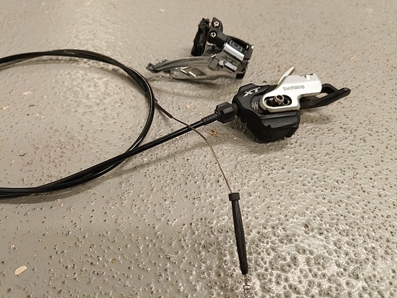 Shimano XT etuvaihtajat 2x10