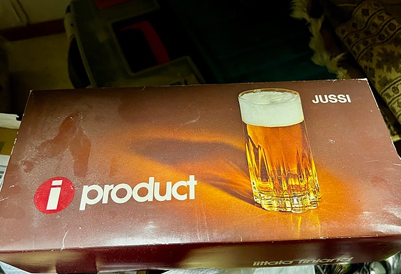 Tapio Wirkkala Iittala Jussi olutlasi