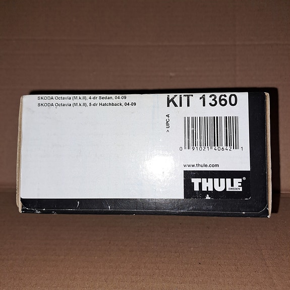 Thule 1360 kiinnikesarja Skoda Octavia 2