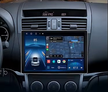 Android soitin 11.5" näytöllä Mazda 6 2007-2015