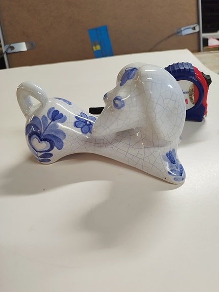Arabia koira figuuri