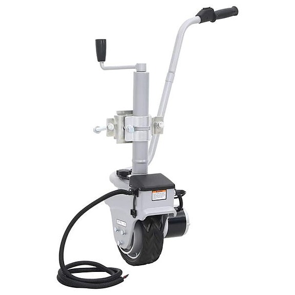 vidaXL Motorisoitu peräkärryn nokkapyörä alumiini 12 V 350 W(sku41557