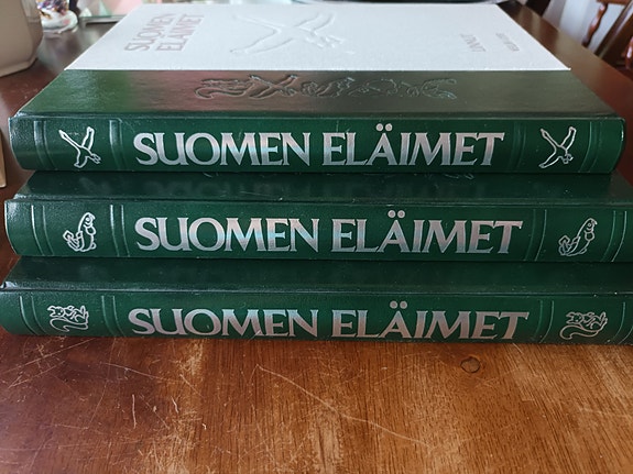 Suomen eläimet WSOY 3 kirjaa
