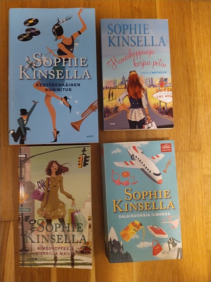 5 x Sophie Kinsella -kirjoja