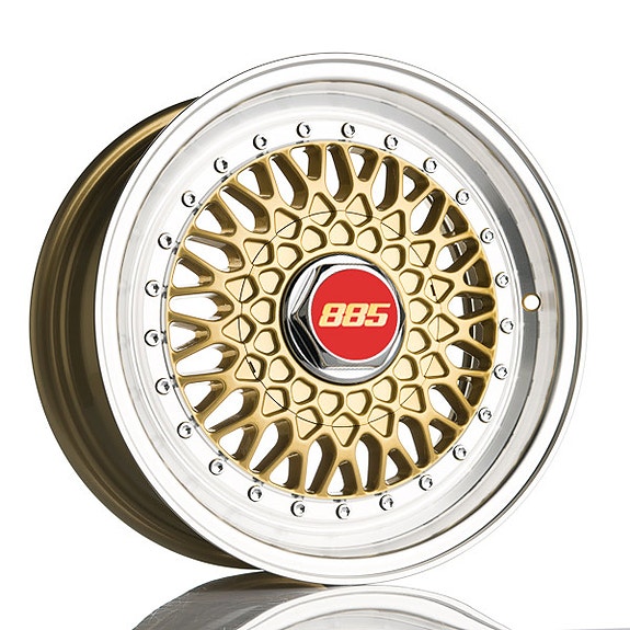 885 Classic RS Gold 7x15 jako: 4x100 et: 20 Alumiinivanne