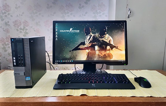 Kevyt pelikonepaketti/i5/SSD/FullHD