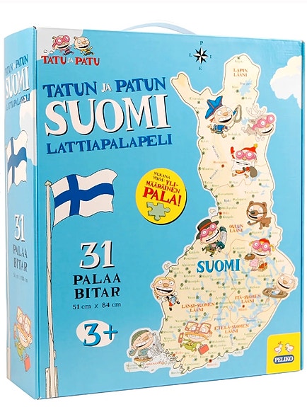 Tatu ja Patu Suomi-lattiapalapeli