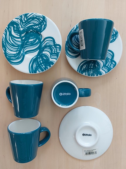 Iittala Aika Graphics espressokupit, uudet
