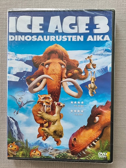 Uusi DVD Ice Age 3 Dinosaurusten aika