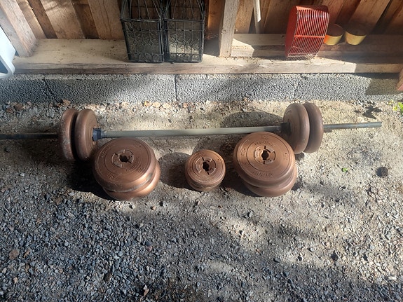 Tanko painoineen