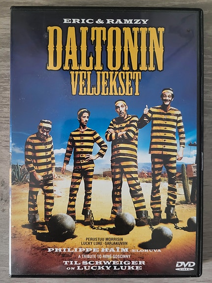 Daltonin veljekset Dvd