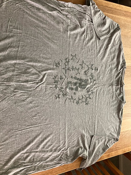 Harmaa T-paita 8XL