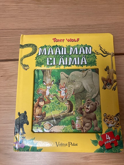 Maailman eläimiä - palapelikirja